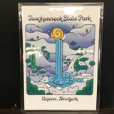 Rachel Feirman "Taughannock State Park" 5x7 Digital Art Print
