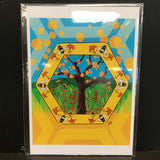 Rachel Feirman "Plant a Tree, Save a Bee" 5x7 Digital Art Print