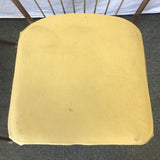 Set of 4 Vintage MCM Vinyl & Metal Dining Chairs