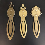 Rustic Petal Shop Pressed Flower Metal Clip-On Bookmark