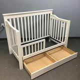 Modern MDB Family 2-in-1 Convertible Toddler Bed/Crib Set