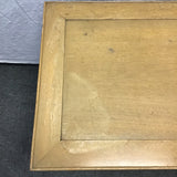 Vintage MCM Imperial Solid & Veneer Mahogany 2-Tier End Table