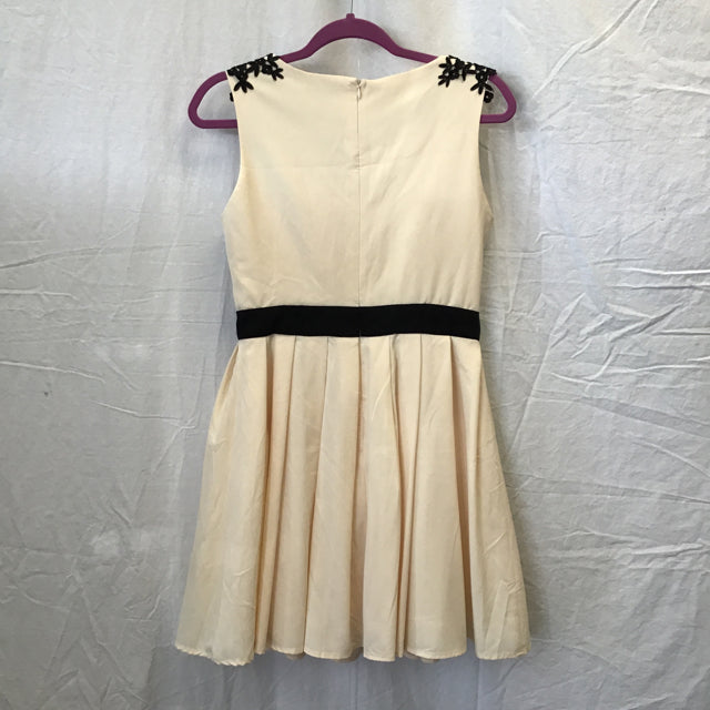 New With Tags! Chi Chi London Cream Fit & Flare Dress Mimi's Attic Ithaca New With Tags! Chi Chi London Cream Fit & Flare Dress Mimi's Attic Ithaca