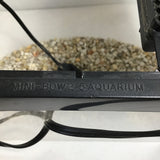 Modern Aqueon Mini-Bow 2.5 Gallon Aquarium