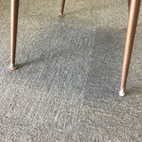 Set of 4 Vintage MCM Vinyl & Metal Dining Chairs