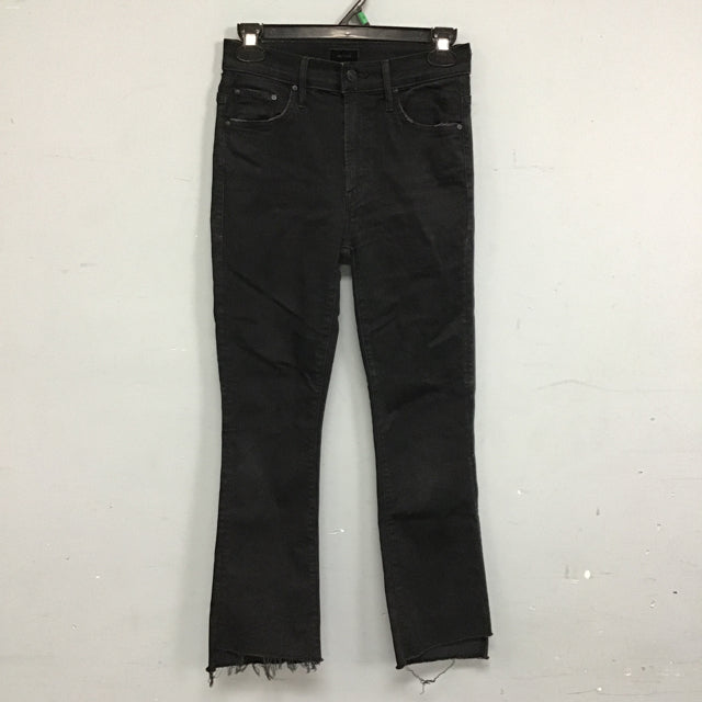 Mother The Insider Crop Step Fray Black Jeans – Mimi's Attic Ithaca