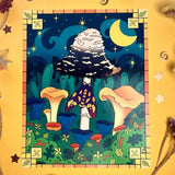 Rachel Feirman "Inky Night" 8x10 Digital Art Print
