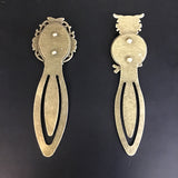 Rustic Petal Shop Pressed Flower Metal Clip-On Bookmark