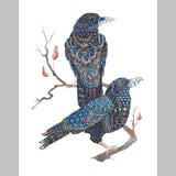 Marika Chew "Pair of Ravens" Greeting Card