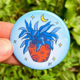 Rachel Feirman Houseplant Button Pin