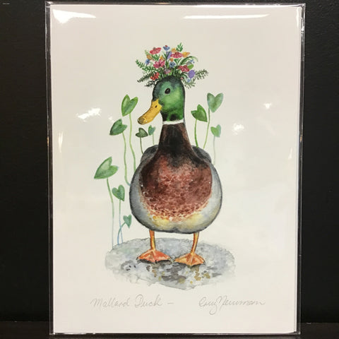 Cruz Illustrations "Mallard Duck" 6x8 Signed Art Print