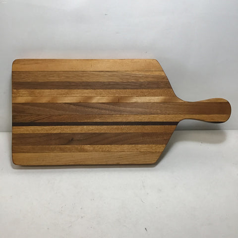 Locally Refinished Mixed Wood Charcuterie Board