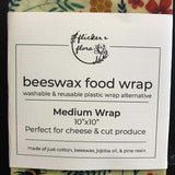 Flicker & Flora Beeswax Food Wrap, Medium Wrap