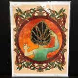 Yen Ospina "Volto" 8.5x11 Signed Art Print