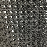 Mama Hatsy Sleeveless Crochet Top, Black