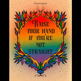 Yen Ospina "Raise Your Hand" 8.5x11 Signed Art Print