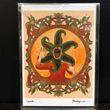 Yen Ospina "Larva" 5x7 Signed Art Print