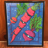 Rachel Feirman "Space Roots" Framed 8x10 Digital Art Print