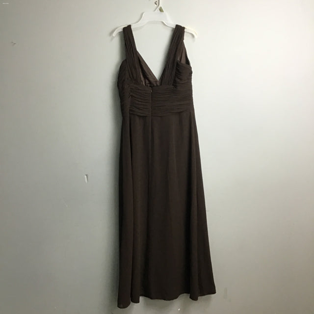 Contemporary Badgley Mischka Brown Bridesmaid Dress – Mimi's Attic Ithaca