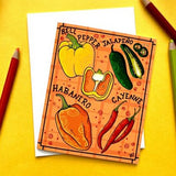 Rachel Feirman "Spice of Life" Greeting Card
