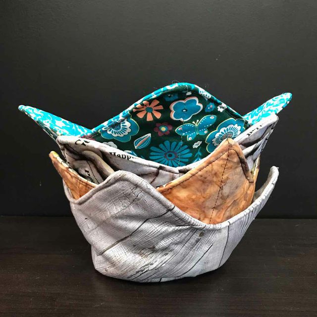 Sew So Happy Large Microwave Bowl Holder – Mimi's Attic Ithaca