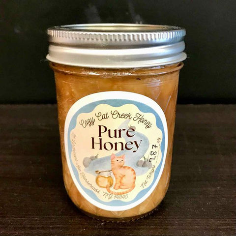 Cozy Cat Creek Large Jar of Local Honey