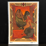 Yen Ospina "Aries Horoscope" 5x7 Signed Art Print