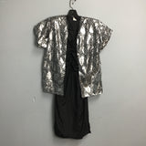 2pc Vintage 80's Pava Ruhagyar Midi Dress & Jacket