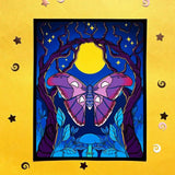 Rachel Feirman "Atlas Moth" 5x7 Digital Art Print