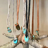 Chris Muka Turquoise Pendant Necklace