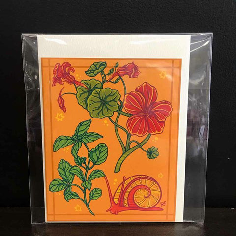 Rachel Feirman "Garden Plant" Greeting Card
