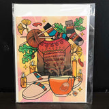 Rachel Feirman "Cozy Things" Greeting Card