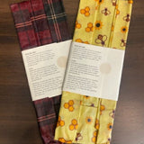 Flicker & Flora Beeswax Food Wrap, Lunch Sack