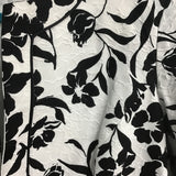 Dress Barn Black & White Floral Blazer