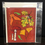 Rachel Feirman "Forest Study" Greeting Card