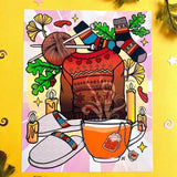 Rachel Feirman "Cozy Things" 8x10 Digital Art Print