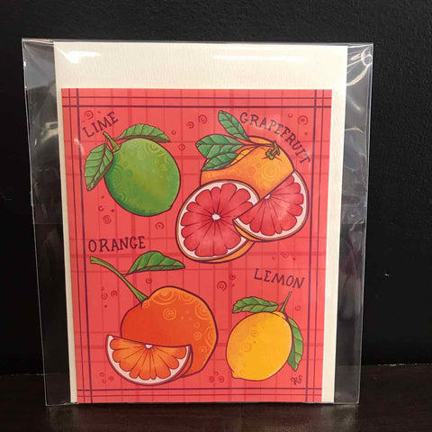 Rachel Feirman "Sweet & Sour" Greeting Card