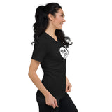 Mimi's Attic Unisex Short Sleeve V-Neck T-Shirt