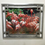 Framed Flamingo Photograph
