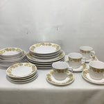 28pc Service for 4 Noritake "Sunny Side" Dish Set