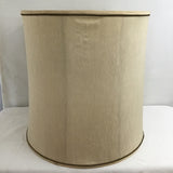 Vintage Stiffel 17" Off-White Cylinder Lamp Shade