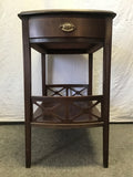 Vintage Ferguson Mahogany Veneer 2-Tier Night Stand