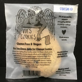Via's Cookies Gluten Free Vegan "Not Too Choco-Late for Change" Chocolate Chip Cookie