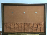 Vintage MCM Jay Import Co. Rosewood & Velvet Jewelry Box
