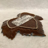 Eltimar Design Painted Maple Leaf Dish