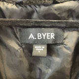 A. Byer Black Double-Breasted Coat