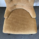 Modern Pier 1 Brown Upholstered Accent Chair