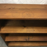 Vintage Solid Pine 4-Tier Shelf