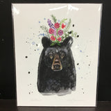 Cruz Illustrations "Black Bear" 8x10 Signed Art Print