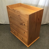 Baby's Dream Solid Pine 3-Drawer Flip-Over Dresser